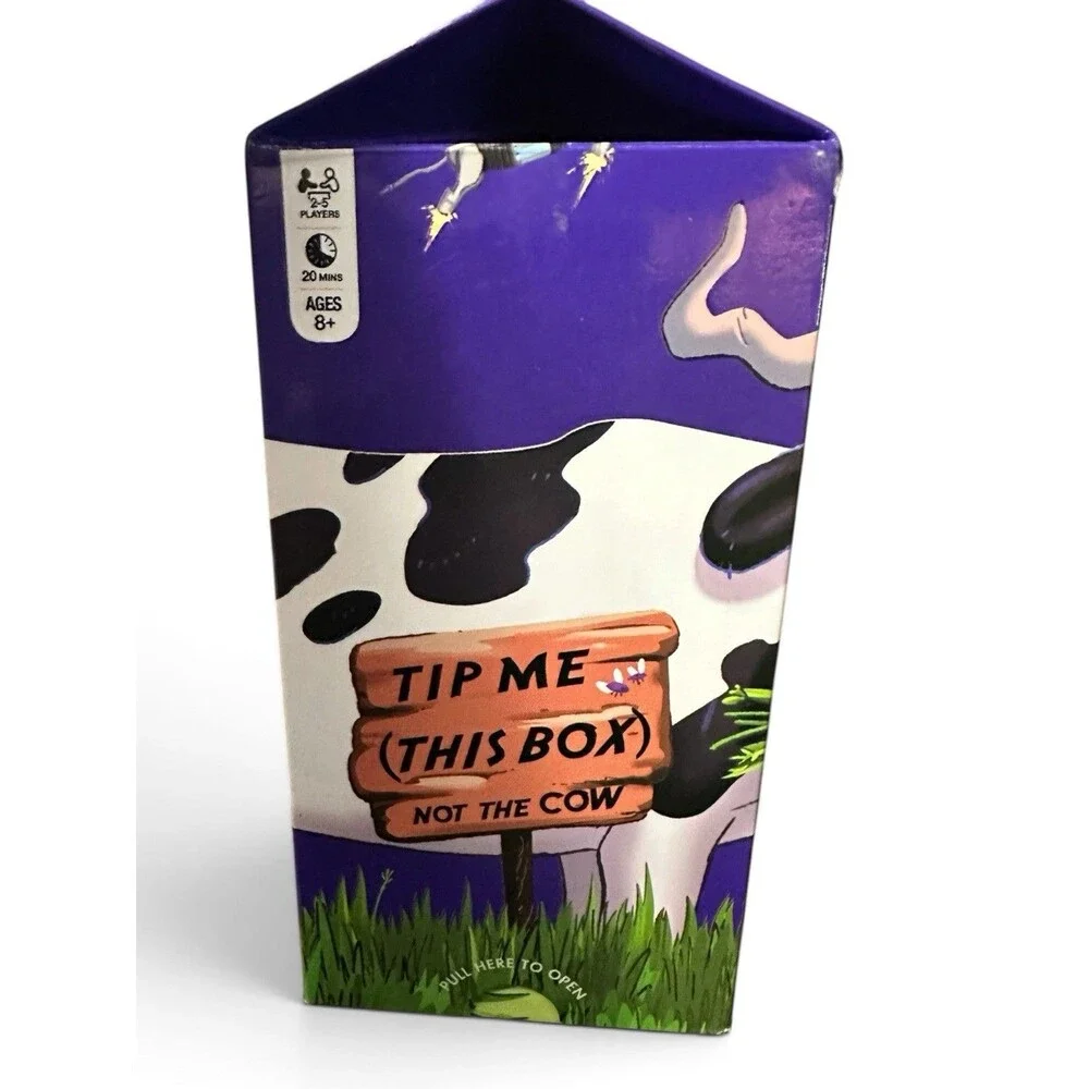 Long Cow an Udderly Ridiculous Card Game COMPLETE  2018 Childrens